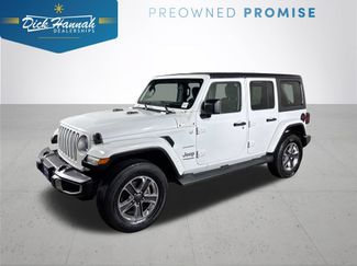 Used 2021 Jeep Wrangler Unlimited Sahara AWD/4WD video 1