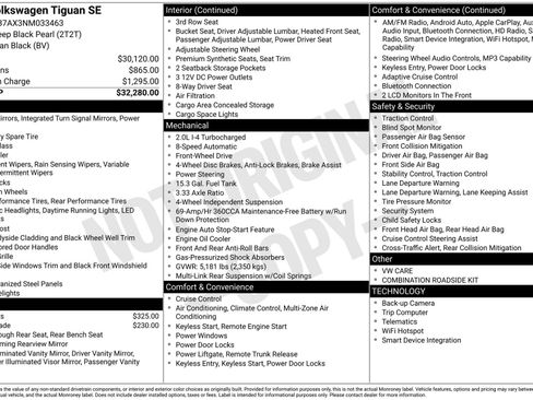 Used 2022 Volkswagen Tiguan SE image 2
