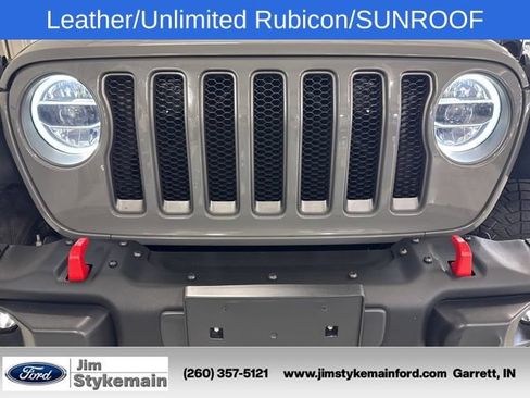 Used 2021 Jeep Wrangler Unlimited Rubicon w/ Uconnect 4C Nav & Sound Group AWD/4WD image 38