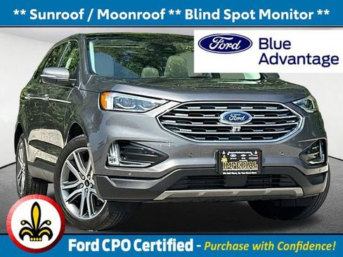 Certified 2024 Ford Edge Titanium w/ Equipment Group 301A AWD/4WD image 1