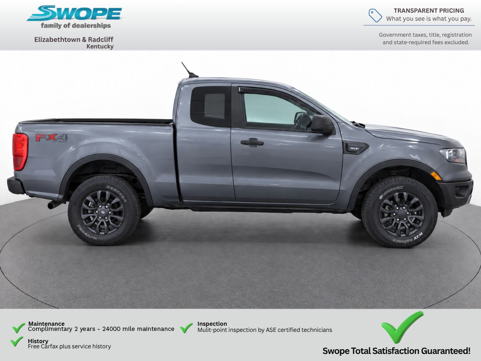 Used 2021 Ford Ranger XLT w/ Equipment Group 301A Mid AWD/4WD image 4