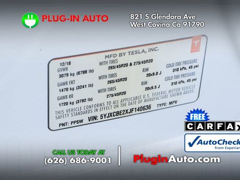 Used 2018 Tesla Model X 100D image 8