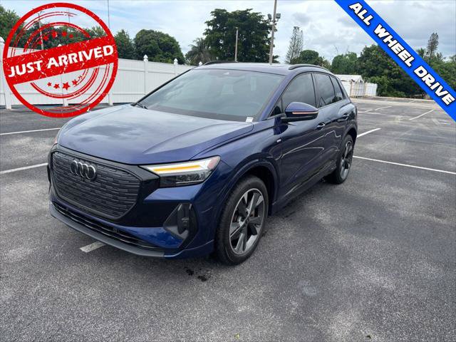 Used 2024 Audi Q4 e-tron Premium Plus AWD/4WD image 1