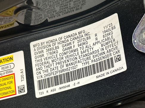 Used 2024 Honda Civic Sport image 12
