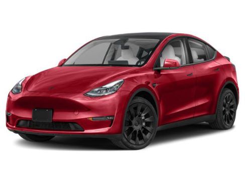 Used 2024 Tesla Model Y Long Range AWD/4WD image 1