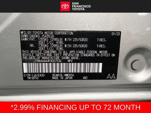 Certified 2023 Toyota bZ4X FWD image 41