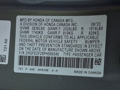 Used 2023 Honda Civic LX image 27