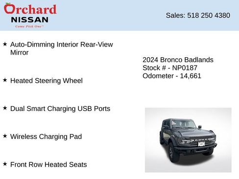 Used 2024 Ford Bronco Badlands AWD/4WD image 37