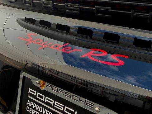 Certified 2025 Porsche 718 Boxster Spyder RS RWD image 38