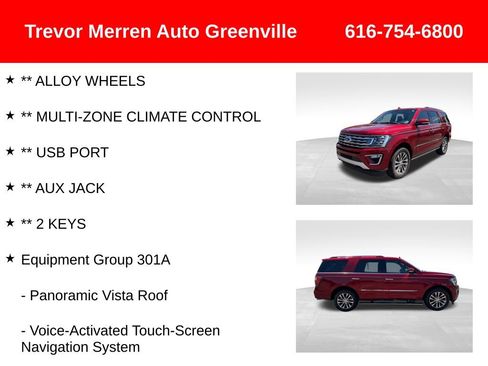 Used 2018 Ford Expedition Limited w/ Equipment Group 301A AWD/4WD image 20