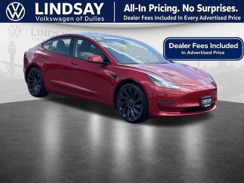 Used 2023 Tesla Model 3 Performance AWD/4WD image 1