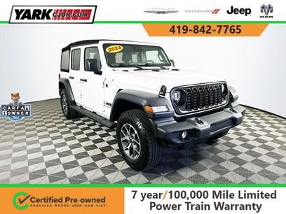 Certified 2024 Jeep Wrangler Sport S