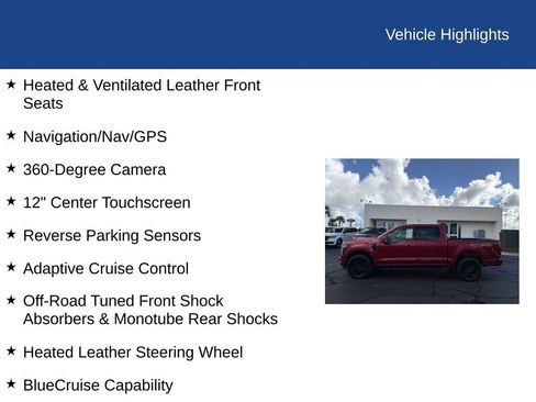 Used 2024 Ford F150 Lariat w/ FX4 Off-Road Package AWD/4WD image 23