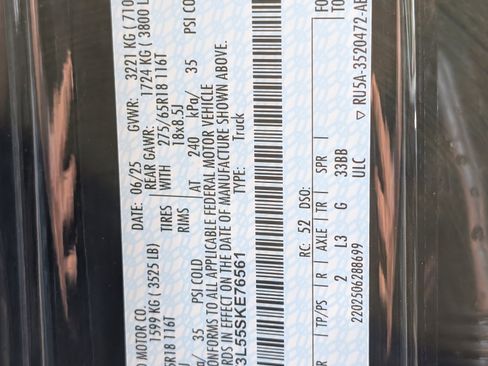 New 2025 Ford F150 XLT w/ Equipment Group 301A Standard image 28