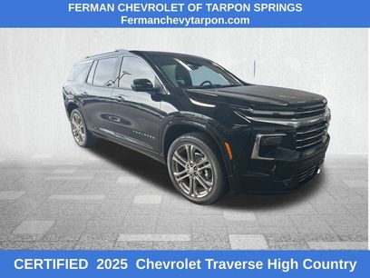 Certified 2025 Chevrolet Traverse High Country w/ LPO, Floor Liner Package