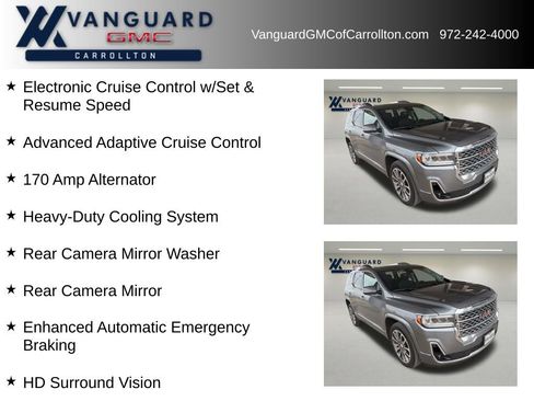 Used 2020 GMC Acadia Denali w/ Technology Package image 5