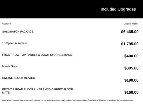 New 2025 Ford Bronco Base w/ Sasquatch Package image 15