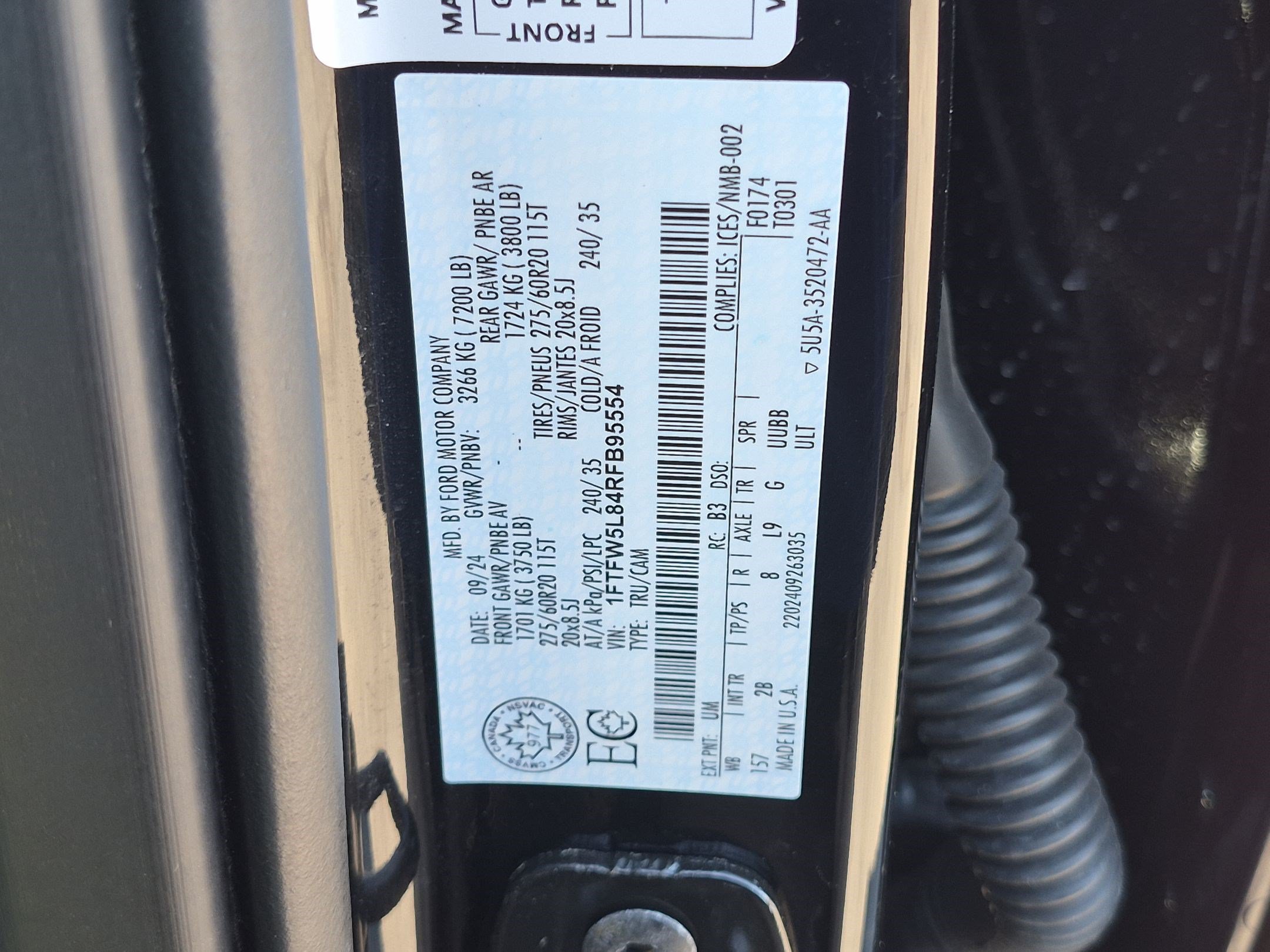 Used 2024 Ford F150 Lariat w/ Equipment Group 502A High AWD/4WD image 38