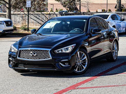 Used 2024 INFINITI Q50 Luxe w/ Cargo Package RWD image 1