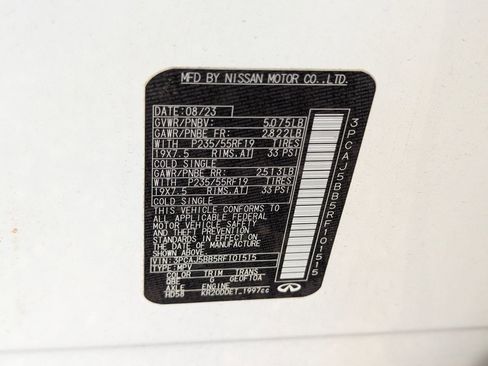 Certified 2024 INFINITI QX50 Luxe image 33