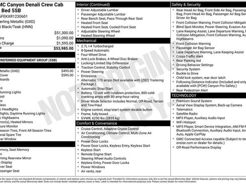 Used 2024 GMC Canyon Denali AWD/4WD image 6