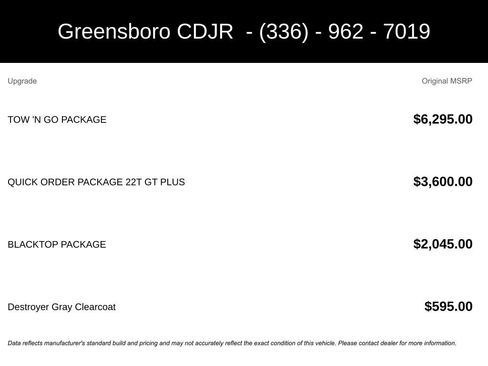 New 2026 Dodge Durango GT w/ Tow 'N Go Package image 5