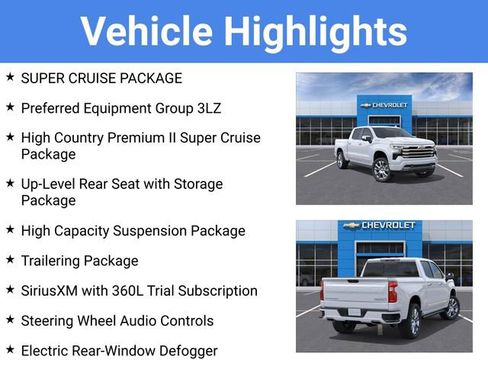 New 2026 Chevrolet Silverado 1500 High Country AWD/4WD image 4