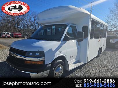 Used 2015 Chevrolet Express 4500 w/ Shuttle Bus Package