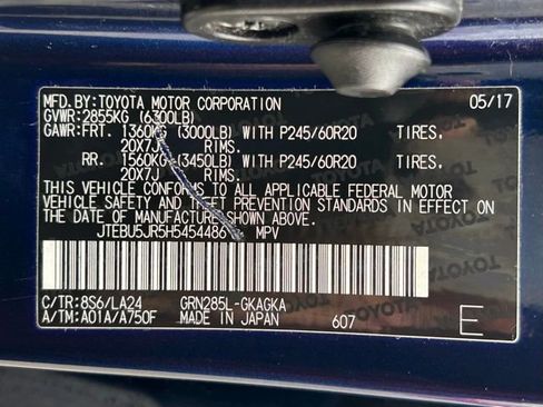 Used 2017 Toyota 4Runner Limited image 15