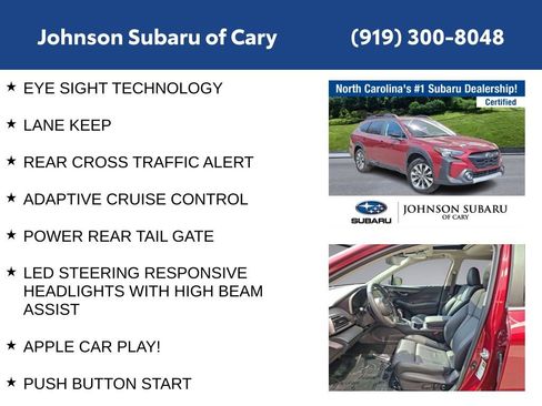 Used 2025 Subaru Outback Limited image 12