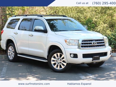 Used 2016 Toyota Sequoia Platinum RWD image 1