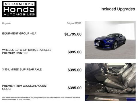 Used 2015 Ford Mustang GT Premium w/ Equipment Group 401A image 4