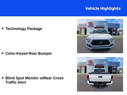 Used 2023 Toyota Tacoma SR5 w/ Technology Package image 4