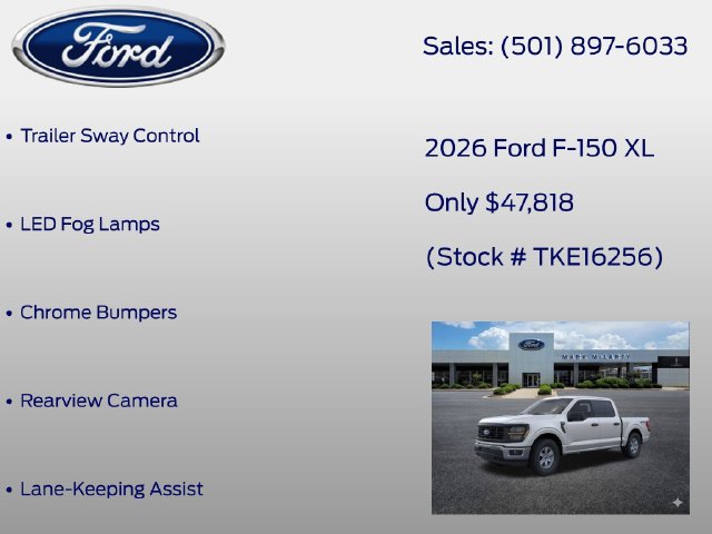 New 2026 Ford F150 XL w/ Equipment Group 103A High AWD/4WD image 12