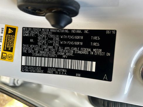 Used 2016 Toyota Highlander XLE FWD image 58