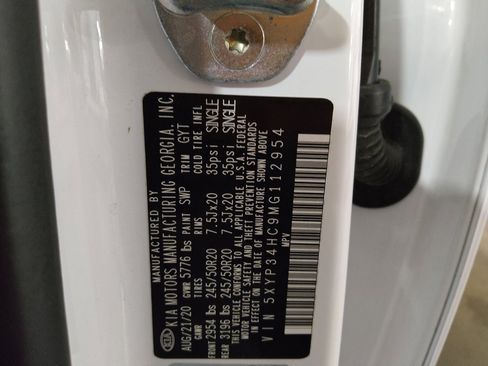 Used 2021 Kia Telluride EX w/ EX Premium Package image 33