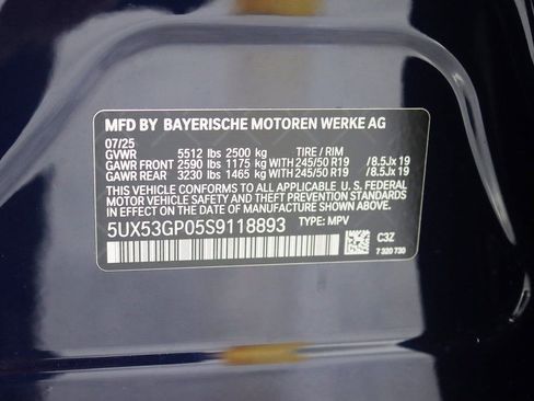 Used 2025 BMW X3 xDrive30i w/ Premium Package image 43