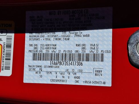 New 2025 Ford Mustang GT Premium image 9