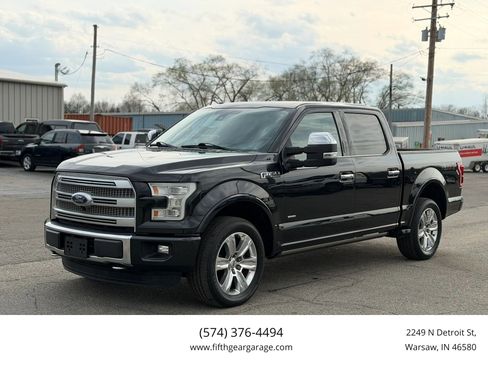 Used 2015 Ford F150 Platinum w/ Equipment Group 701A Luxury AWD/4WD image 1