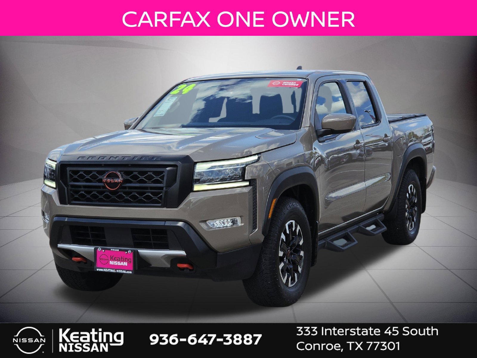 Certified 2024 Nissan Frontier Pro-X w/ Technology Package RWD image 4