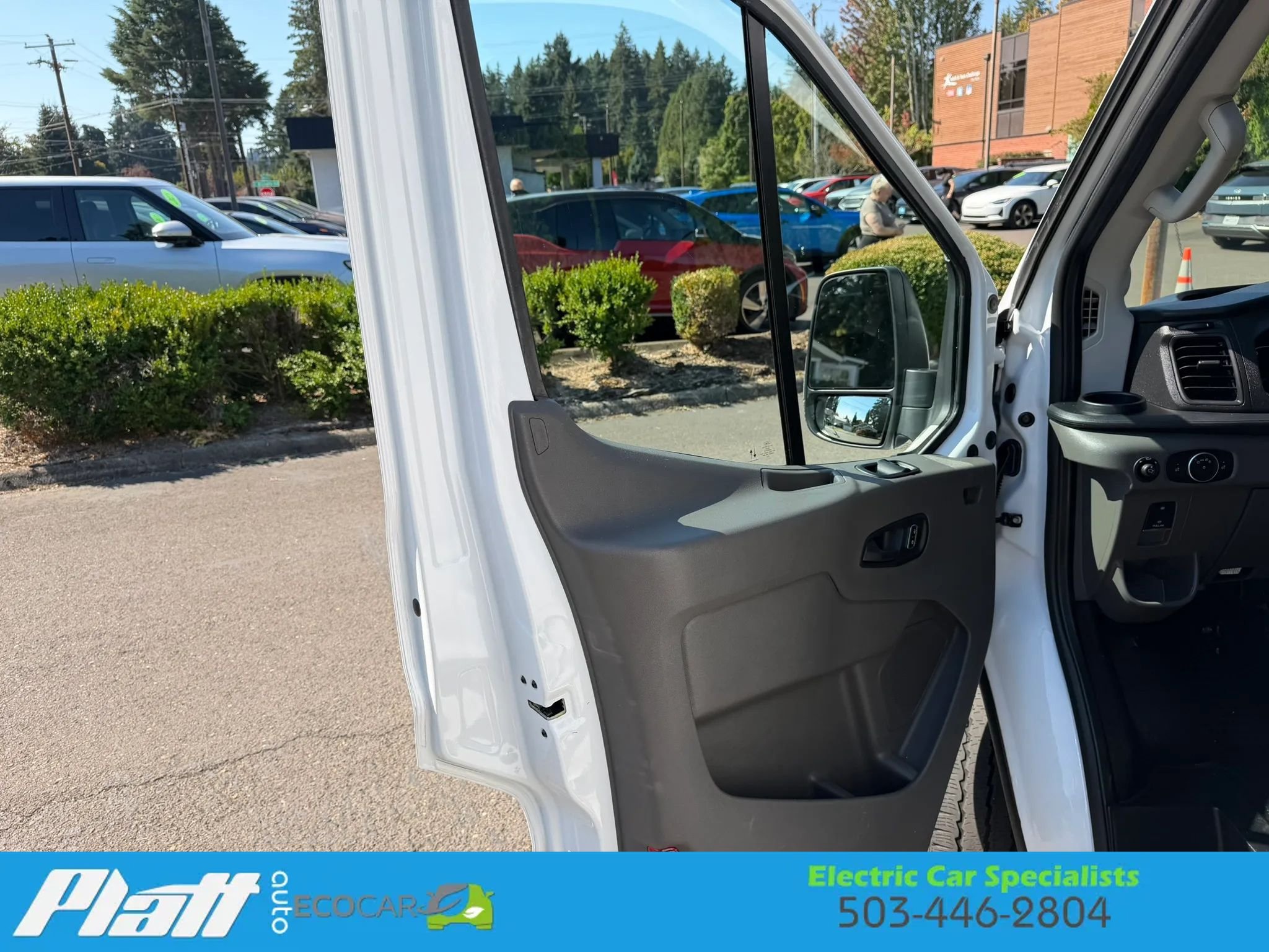 Used 2023 Ford E-Transit Medium Roof w/ Load Area Protection Package RWD image 19