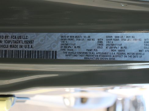 New 2026 Jeep Gladiator Sport image 39