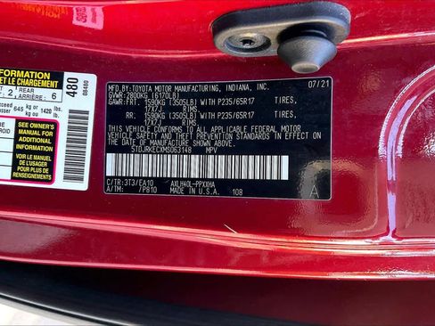 Used 2021 Toyota Sienna XLE image 36