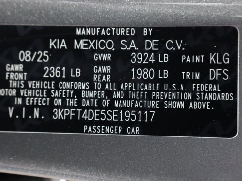 Used 2025 Kia K4 FWD image 48