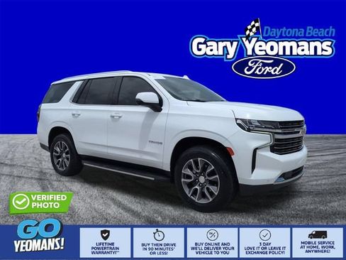Used 2022 Chevrolet Tahoe LT w/ LT Signature Package RWD image 1