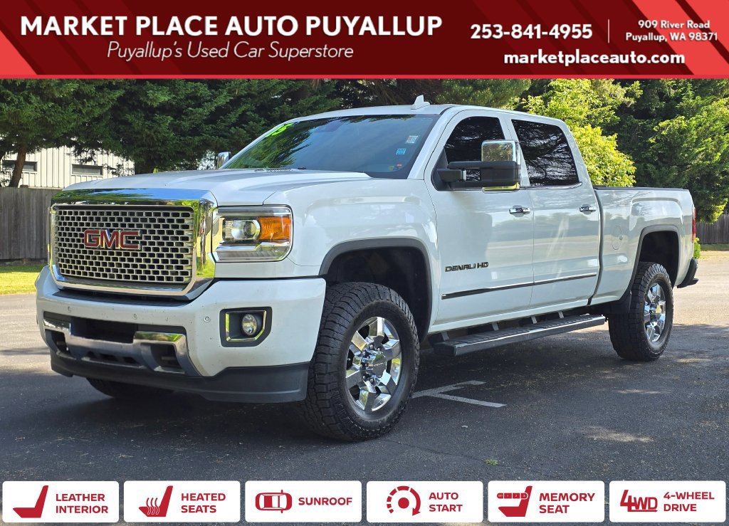 Used 2015 GMC Sierra 3500 Denali w/ Duramax Plus Package AWD/4WD image 1