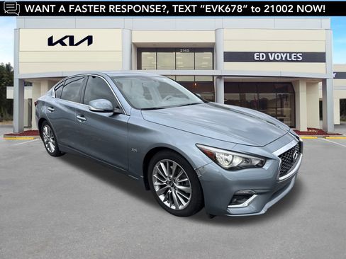 Used 2018 INFINITI Q50 Luxe w/ Essential Package (3.0T Luxe) image 1