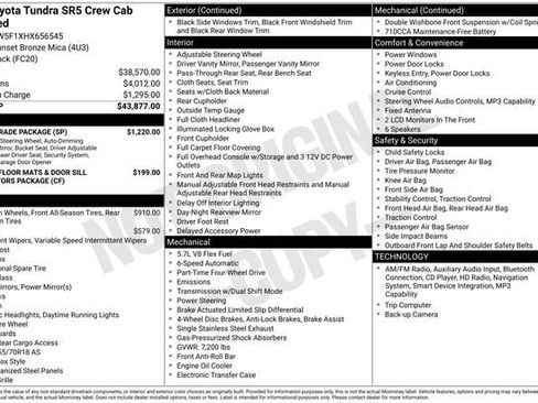 Used 2017 Toyota Tundra SR5 w/ SR5 Upgrade Package image 5