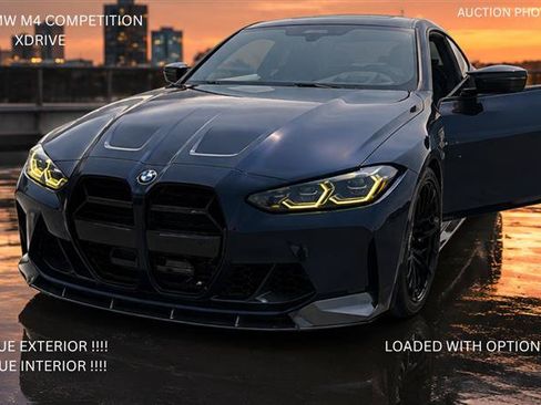 Used 2022 BMW M4 xDrive Competition w/ M Driver's Package AWD/4WD image 1