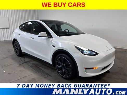 Used 2024 Tesla Model Y Long Range AWD/4WD image 1